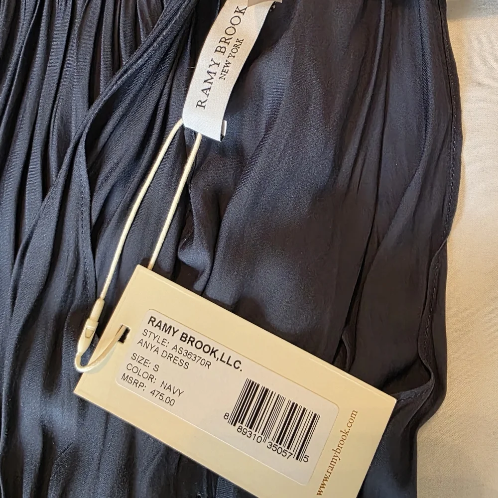 Ramy Brook New Anya Navy Dress Size Small - Picture 10 of 14